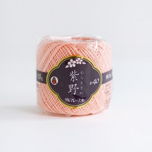 [다루마] 다루마 레이스실 40수 Crochet Thread Murasakino (10g),태팅용,