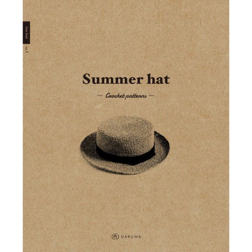 [도서] Summer hat (다루마 패턴)