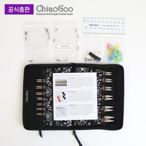 [Chiaogoo] (공식총판) 치아오구 스핀 밤부 컴플릿세트 (10cm팁) Twist SPIN Complete Set -#2400C