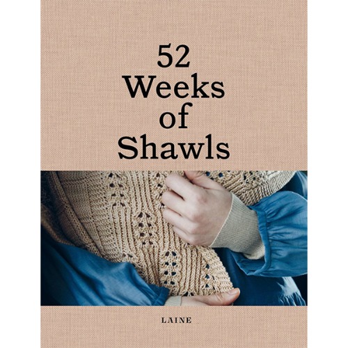 [도서] 52 Weeks of Shawls (LAINE) -숄작품의 백과사전